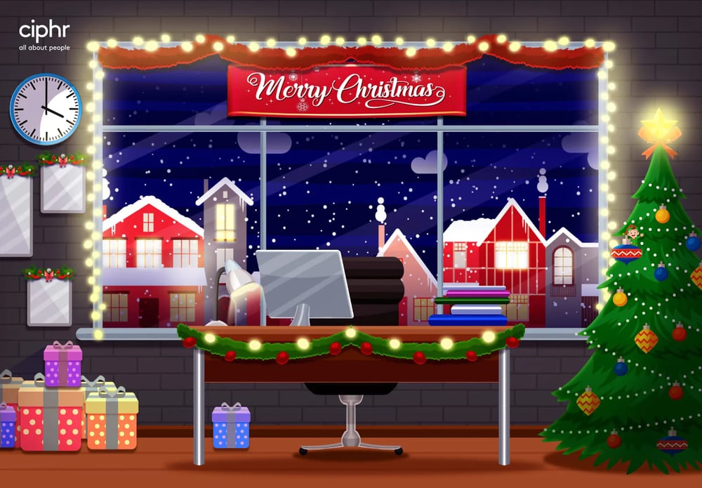Ciphr Christmas brainteaser 2022 - with 10 differences Ciphr Christmas brainteaser 2022 - with 10 differences