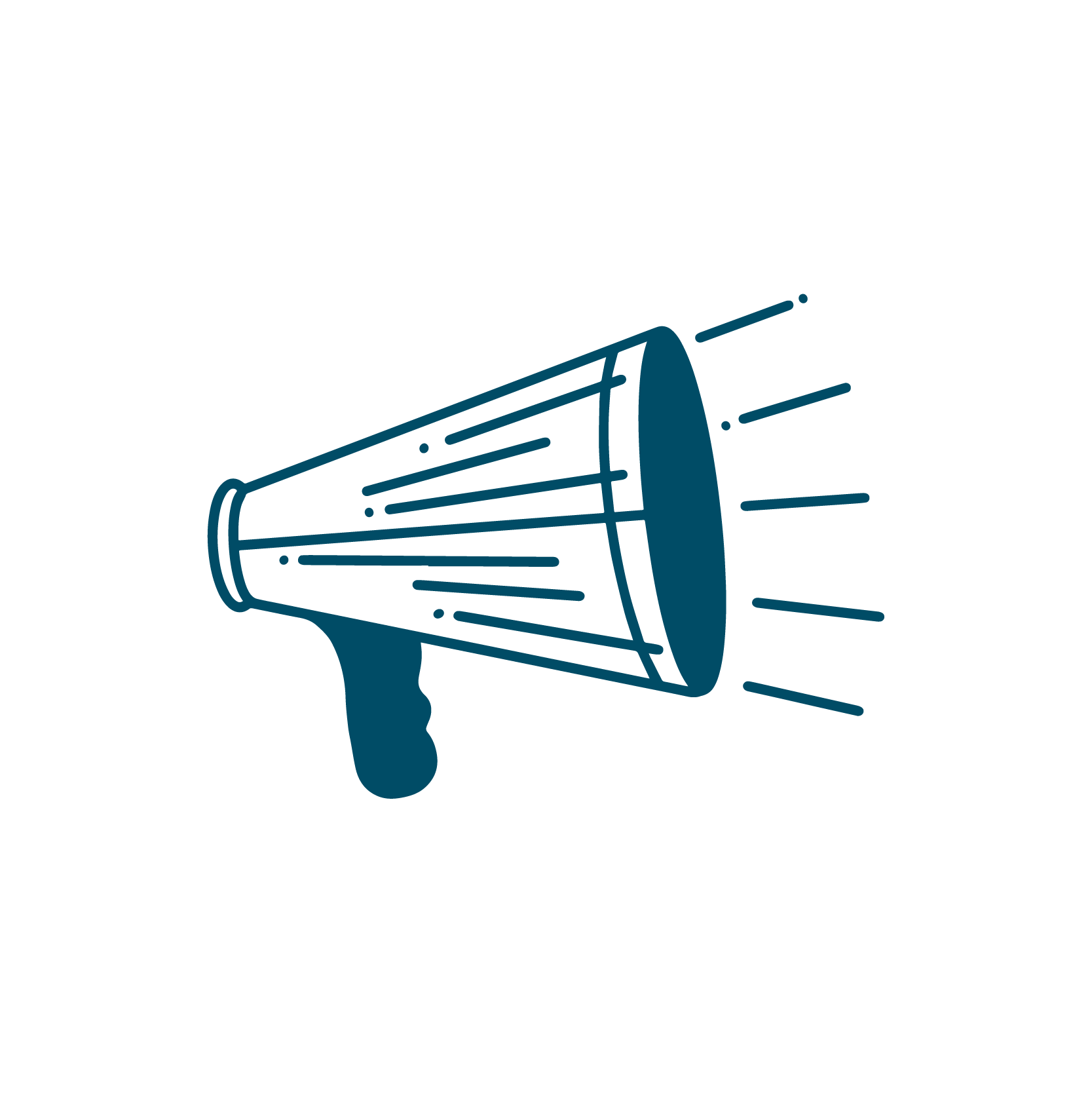 Ciphr_DetailIllustration_DeepBlue_Megaphone Ciphr_DetailIllustration_DeepBlue_Megaphone