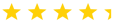 4.2 star rating